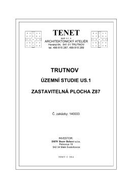 ÚS Trutnov Z87 (Chmelnice)