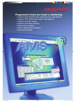 Katalogový list AlViS - ADI Global Distribution