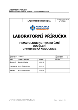 Laboratorní příručka HTO, verze č.7