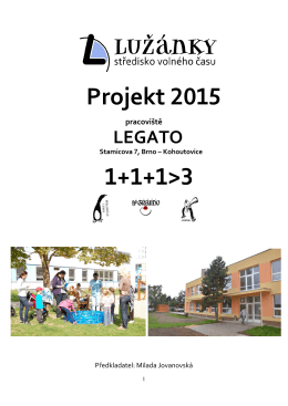 Projekt Legato 2015