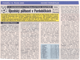 16.10.2006 Týdeník Pernštejn