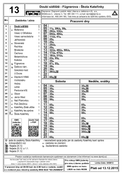 S:\fsrady60\form\0 cestující linka 13.frn