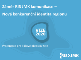 RIS JMK a regionální marketing