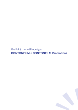 Grafický manuál logotypu BONTONFILM a