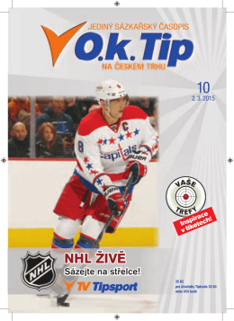 NHL ŽIVĚ - Tipsport.cz
