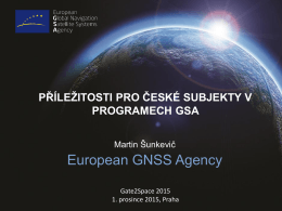 Ing. Martin Šunkevič, GSA - Enterprise Europe Network