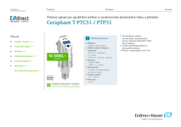 Ceraphant T PTC31 / PTP31 (PDF 2,47 MB)