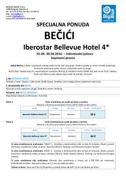 Bečići,hotel Iberostar Bellevue 2016. Big Blue