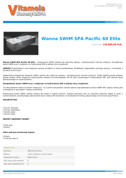 Wanna SWIM SPA Pacific 60 Elite