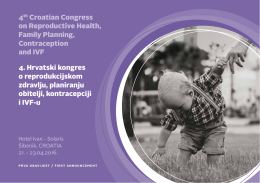 4th Croatian Congress on Reproductive Health, Family Planning
