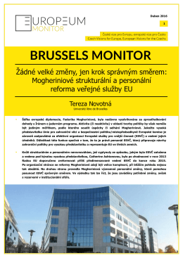 brussels monitor