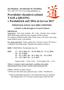 Zobrazit PDF - TAIJI Pardubice