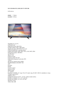 ZDE - Prodej TV, opravy a servis televizorů