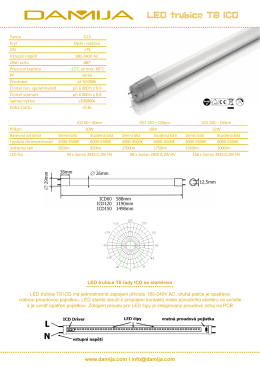 LED trubice ICD