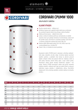 CORDIVARI CPUMW 1000 11.