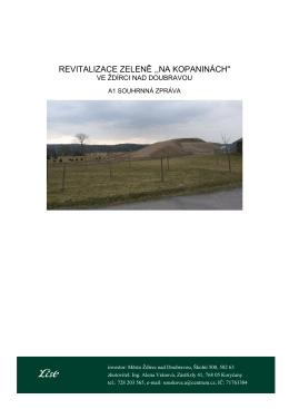Souhrnna zprava 6.2015 - Město Ždírec nad Doubravou