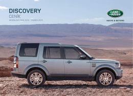Ceník - Land Rover