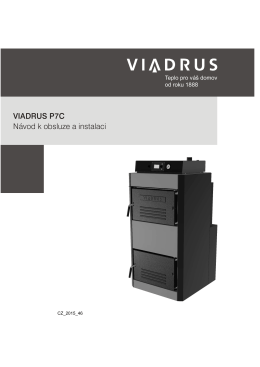 VIADRUS P7C Návod k obsluze a instalaci