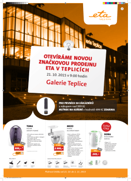 1 999 - Galerie Teplice