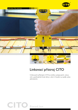 Linkovací přístroj CITO - CITO