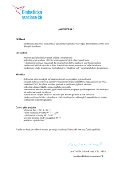 Metodika HOSPITAL ve formátu PDF