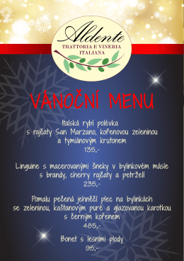 Vanocni menu_nahled