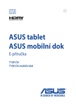 ASUS tablet ASUS mobilní dok
