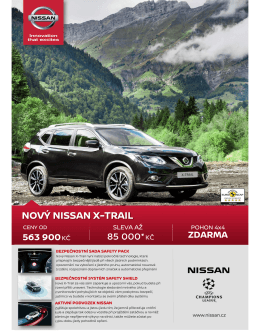 Ceník - Nissan