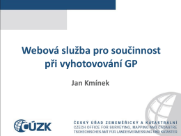 Jan Kmínek-WSGP - Spolek zeměměřičů Brno