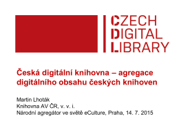 Česká digitální knihovna
