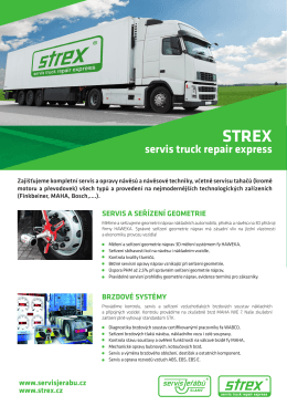 STREX – servis truck repair express