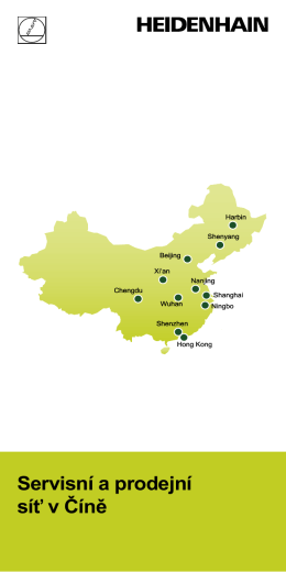 Servisní a prodejní síť v Číně