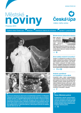 Prosinec - Městské noviny Česká Lípa