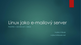 Linux jako e-mailový server