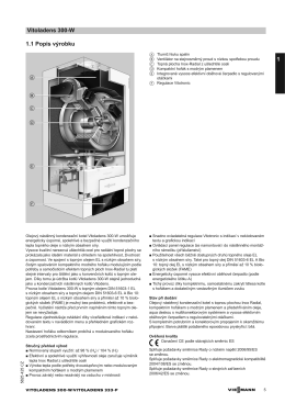 Technický list | Technická data (PDF 296 KB)