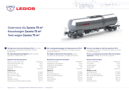 Cisternový vůz Zacens 75 m³ Kesselwagen Zacens 75 m³ Tank
