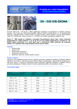 více informací o čistírnách řady D EKONA - dn