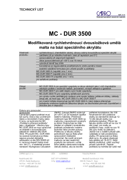 MC - DUR 3500