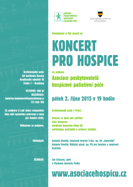 Pozvanka_Koncert pro hospice 2015