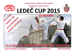 Ledeč Cup - SKKP karate Brno