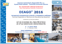 Diago 2016 - Asociace technických diagnostiků
