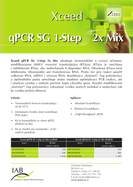 qPCR SG 1-Step 2x Mix