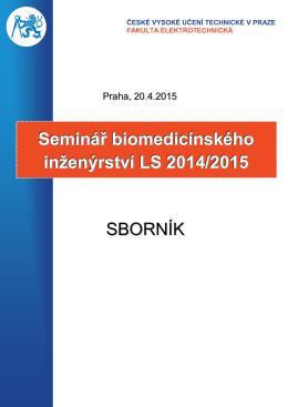 LS 2014/2015 - České vysoké učení technické v Praze