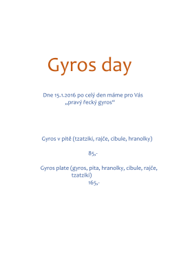 Gyros day