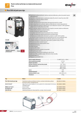 Pico 350 cel puls pws dgs