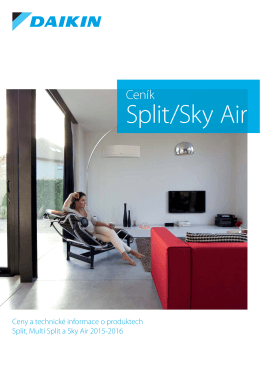 Split/Sky Air - Klimatizace Daikin