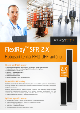 FlexiRay SFR 2.X - Barco Slovakia, s.r.o.