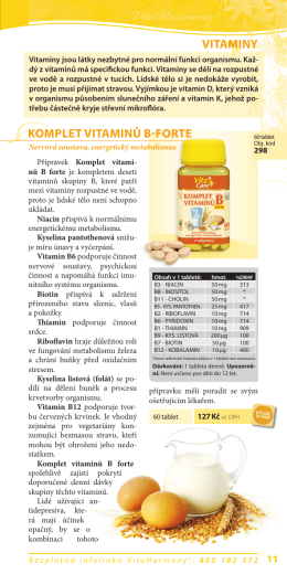 VitaminY komPLet VitaminŮ B
