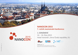 2015 NANOCON 2015