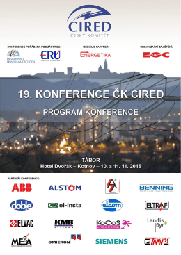 Program ČK CIRED 2015